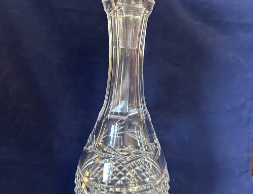 18 – Guth Crystal Cruet